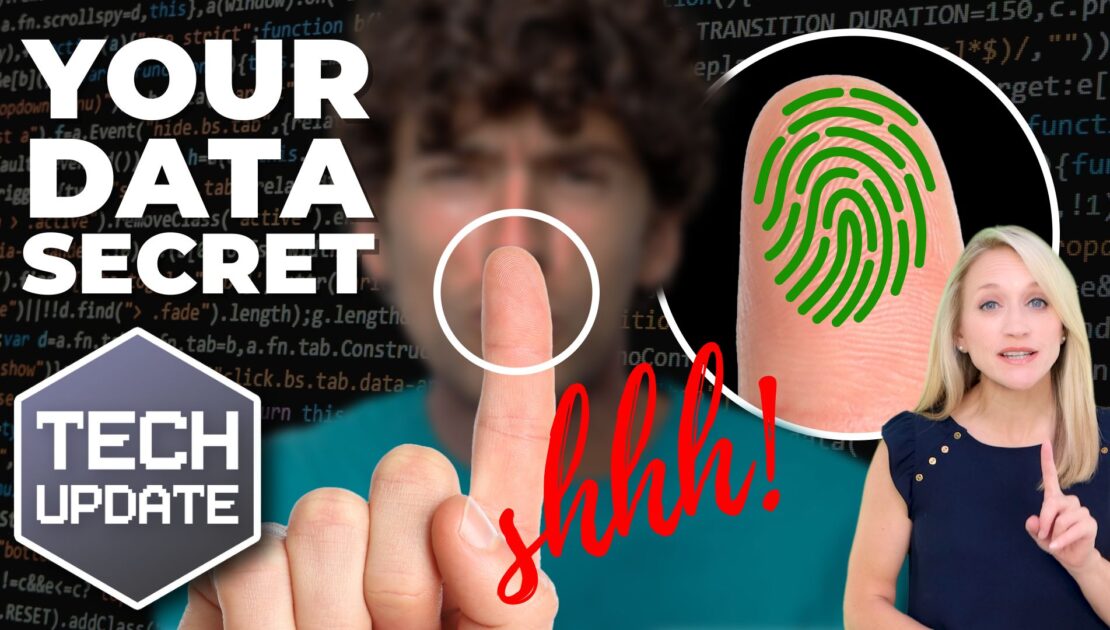 You might hold the secret to data security in your finger